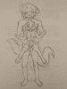 Spike and Tawny (sketch)